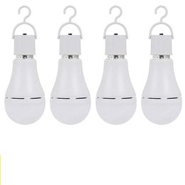 2021 ampoules LED d'urgence AC85-265V 9W 12W 15W 18W, ampoule Rechargeable intelligente avec crochet pour tente de Camping en cas de panne domestique