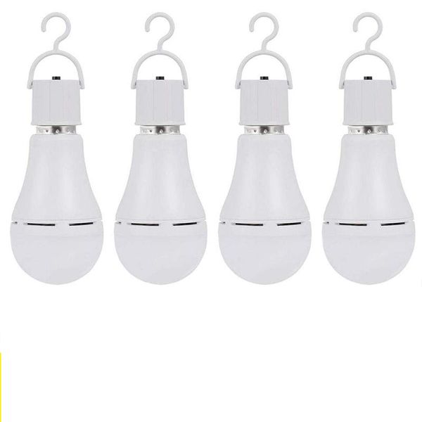 2021 ampoules LED d'urgence AC85-265V 9W 12W 15W 18W, ampoule Rechargeable intelligente avec crochet pour tente de Camping en cas de panne domestique