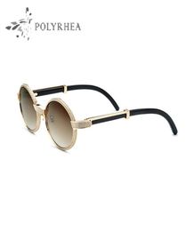 2021 gafas de sol de búfalo de diamantes de lujo interminable África textura natural pura gafas de alta calidad se envuelve en perfecta d5003115
