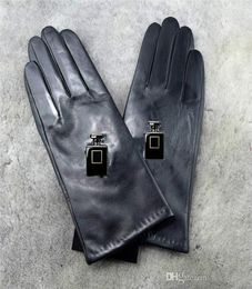 Gants chauds d'hiver en peau de mouton pour femmes, nouvelle marque, points pour ajouter des gants en cuir, Europe et États-Unis, 2021, Whole7983784