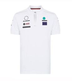 2021 F1 série de voitures personnalisées logo à manches courtes co-marqué polo costume de course t-shirt équipe formule 1 costume de fan de voiture séchage rapide respirantab229I