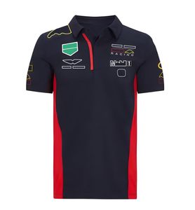 2021 F1 Formule 1 auto LOGO korte mouwen team kleurblokkerend T-shirt Fans team racekleding auto heren POLO shirt zomer p229Q