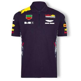 2021 F1 Formule 1 race-teamuniform met korte mouwen T-shirt met ronde hals kan worden aangepast273S