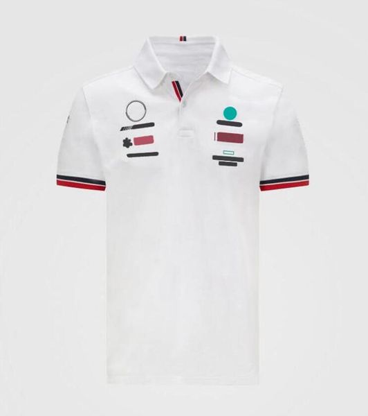 2021 F1 Formula One Racing Suit Car Team Rally Camiseta de manga corta Polo conmemorativo masculino Half-254o Umkh