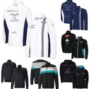 F1 F1 Formula 1 Traje de carreras de equipo Fans cremallera Capas