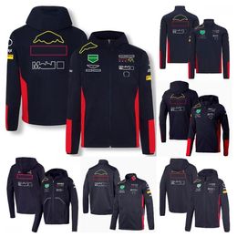 2021 F1 Hoodie Formule 1 Racing Fans Hoodies Motorsport Zip Up Jas Herfst Winter Heren Oversized Sweatshirt Casual Jas Pl289B