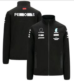 Traje de carreras de F1 2021, chaqueta con cremallera de Hamilton Bottas, se puede personalizar el mismo estilo1155622