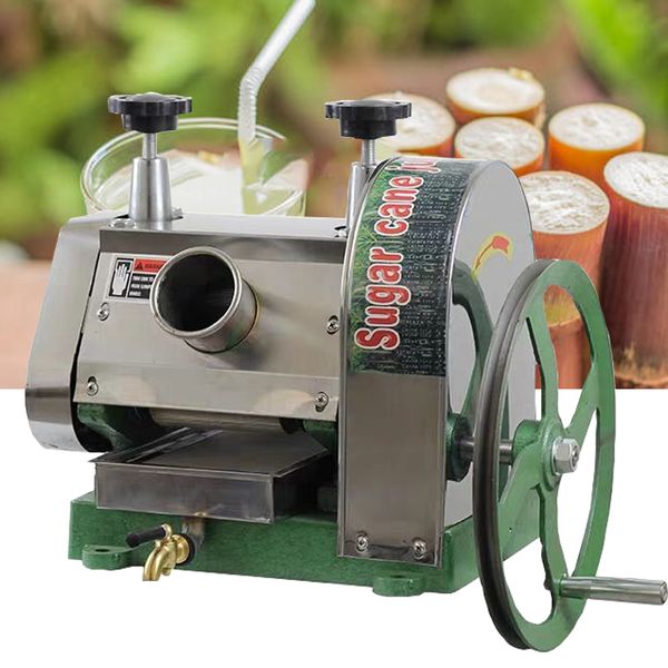 2021 ventes directes d'usineCommercial Manual Jucier Sugarcane Juicer Sugarcane Juicing Machine Acier inoxydable Sugarcane Juicer50kg / H