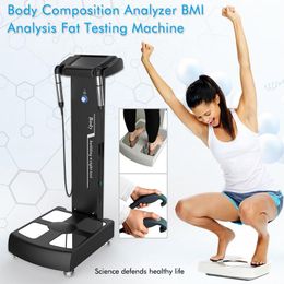 2024 Usine fournit directement un analyseur de graisse corporelle avec une machine d'analyse Printerext, test de poids de musculation GS6.5C pour le corps humain