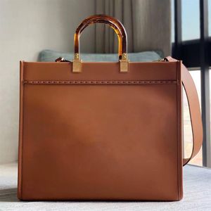 2021 Beroemde Designer Shopping Bags Tophandgreep aktetas voor dames hoogwaardige Genunie Leather Fashion Tote Shopper Bag met Shou249A