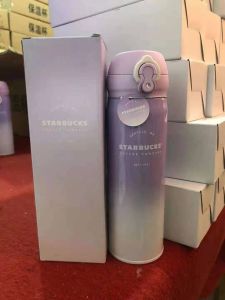 Mode 500 ml Starbucks Cup Waterfles Vacuüm Roestvrijstalen mokken Kettle Thermo Cups Gift Product