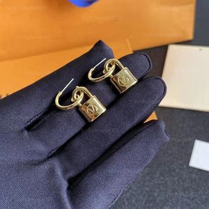 2022 oorbellen luxe vintage gouden charme sieraden vrouwen bruiloft brief hanger oorbellen heren toewijding kostbare juwelen vrouwen liefde partij geschenken topkwaliteit