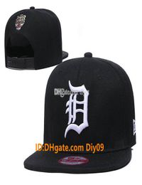 2021 Мода Detroit13Tigers13Классические шляпы Snapback Кепки Бейсболка для отдыха для мужчин и женщин Snapbacks Кепки Бренды Hip Sun Ha9573433