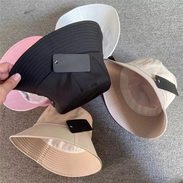 Chapeau de godet de créateur Bonnets Chapeaux de soleil Hommes Femmes Mode extérieure Casquette de plage d'été Casquettes de pêcheur 7 couleurs