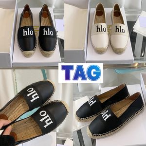 Paris Casual Shoes espadrilles boisées mocassins en cuir pantoufle mocassins plats été pantoufle Loe Ladies Dress Shoes sandales pour femmes en cuir de luxe slide slides