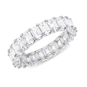 2021 anillos de amor a la moda para mujer estilo caliente creativo círculo completo Zirconia promesa compromiso boda joyería Drop Ship Ring Q0717