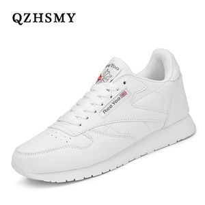 2021 Mode Heren Schoenen Sneakers Witte Vrouwen en Mannen Platform Flats Zwart Paar Schoenen Comfort Lace-Up Rubber Schoenen Plus Size 50