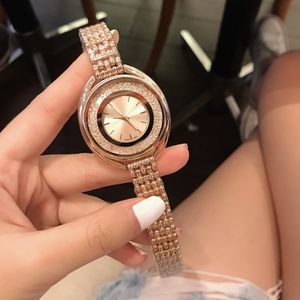 2021 mode Roségouden luxe herenhorloges Drienaalds serie Quartz horloge dames designer horloges Merk stalen riem meisjesaccessoires