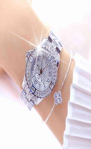 2021 Montres de mode pour femmes Diamond Top Brand Luxury Ladies Bracelet blanc Crystal Women039 Wrist Watch Relogio Feminino2725121