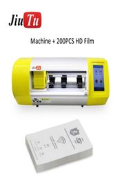 2021 Film Snijmachine Met 200 Stuks Hd Hydrogel Films Voor Iphone Scherm Terug Beschermende Sticker Cutter Plotter1323470