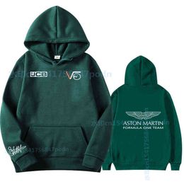 2021 Formula One Racer Sebastian Vettel F1 Racing fans sudaderas con capucha de gran tamaño equipo hombres primavera otoño moda calle sudadera G1229