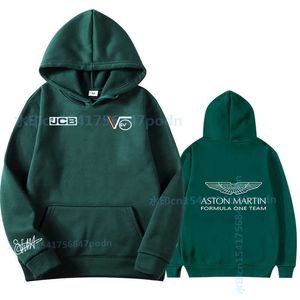 2021 Formula One Racer Sebastian Vettel F1 Racing fans sudaderas con capucha de gran tamaño equipo hombres primavera otoño moda calle sudadera H0831