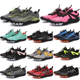 2021 Four Seasons Five Fingers Chaussures de sport Alpinisme Net Extreme Simple Course, Cyclisme, Randonnée, Vert Rose Noir Escalade 35-45 vingt-deux