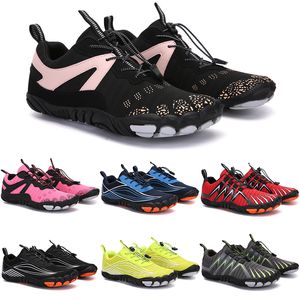 2021 Four Seasons Five Fingers Sports Shoes Montañismo Neto Extreme Simple Running, Ciclismo, Senderismo, Green Pink Rock Rock Escalada 35-45 Color 118