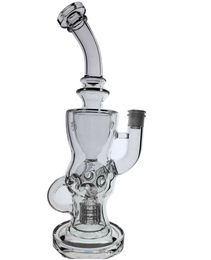 2021 FTK HITMAN Glas Bong Recycler Toro Rook Bongs Olieruizingen Hookahs Matrix Perc Klein Torus Roken Waterleidingen Joint 14.5mm DAB RIG