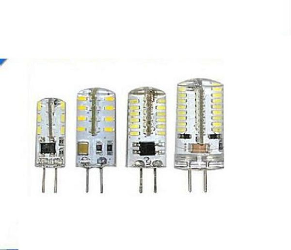 2021 G4 12V 110-220V LAMPE DE CORN LED 3W 4W 5W 6W 9W LED LED 3014 Corn Bulbe LAMPES SILICON