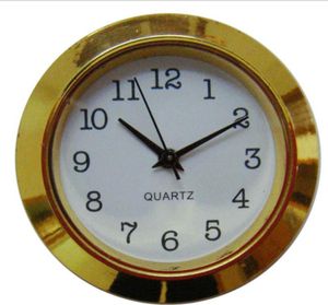 Horloge à insertion en plastique, or 2021, 1 716 pouces, taille standard, cadran arabe, horloge PC21S, mouvement 6691623