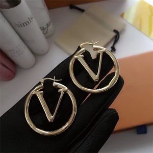 2021 boucles d'oreilles en or pour dame femmes charme luxe designer bijoux amour fiançailles mariage mariée amoureux cadeau balancent manchette bonne oreille anneaux mode titane boucle d'oreille