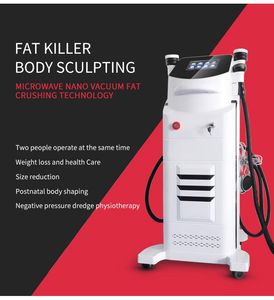 2021 Hoge Power RF Body Shaping Instrument Microwave Nano Vacuüm Vet Verplettering Gewichtsverlies Negatieve Druk Fysiotherapie Lichaam Afslank Machine