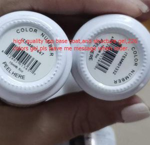 2023 gelpolish de alta calidad Soak Off Nail Gel Polish Nail Art Gel Lacquer Led / uv Base Coat Foundation Top coat 226 colores