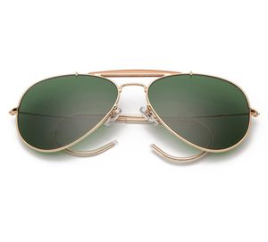 2021 Lunettes de soleil polarisées de haute qualité pour hommes Femmes Classic Summer Shades Metal Frame Sun Glasses Designer Céner avec du papier bo8217606