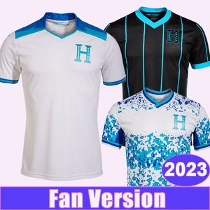 2023 Honduras Nationaal Team Voetbalshirts heren LOZANO ELIS ARRIAGA PEREIRA QUIOTO PALMA Thuis Wit Uit 3e voetbalshirt Korte mouw uniform