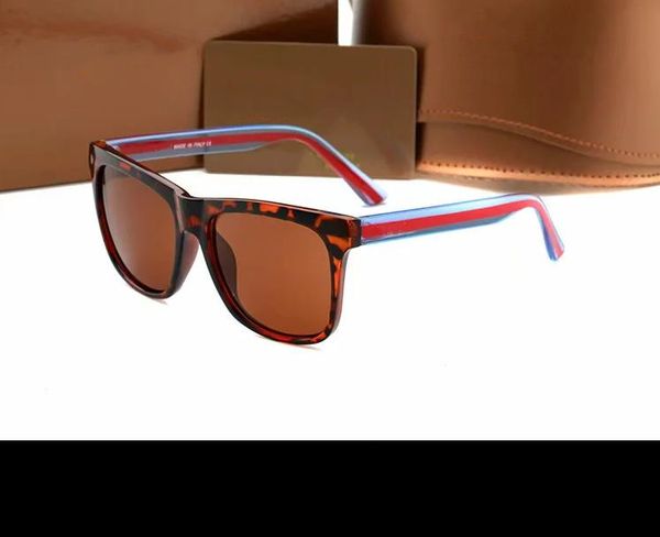 2021 hot designer lunettes de soleil marque 0057 lunettes extérieur PC rack classique hommes et femmes lunettes de soleil de luxe