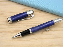 2021 Hete Office Metal Great Schrijver Navy Blue Wave Luxe High-End Serial Number Fountain Pen