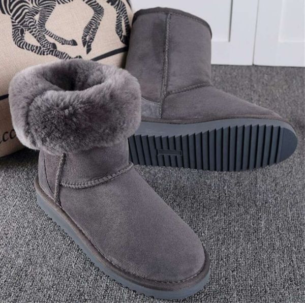 2021 Vente chaude flambant neuf bottes de neige chaudes classiques australiennes américaines GS femmes ddle tubeni US4-12 chaussures de garçon fille chaussures de mode