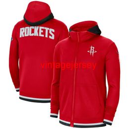 2021 Houston 75th Anniversary Showtime Sudadera con capucha Chaqueta con cremallera completa S-3XL