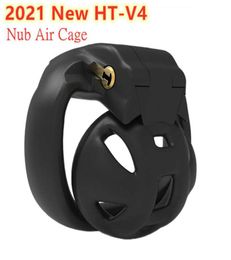 2021 HT-V4 3D Nub Cage Small Maly Device, Pinis Anneaux Cock Sleeve, Cobra Lock, BDSM Adult Sexy Toys for Men6669925