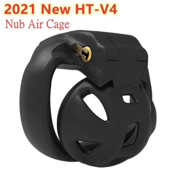 2021 HT-V4 3D Nub Cage Small Maly Device, Pinis Anneaux Cock Sleeve, Cobra Lock, BDSM Adult Sexy Toys for Men8781124