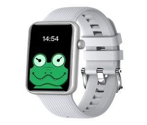 2021 HT5 Plus Reloj inteligente Hombres Mujeres Temperatura Presión arterial Bluetooth Llamada Rastreador de ejercicios Deportes Smartband para Android iOS3972691