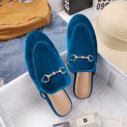 2021 In De Lente Designer Outdoorschoenen Vrouw Muilezels Platform Slippers Sandalias De Verano Para Mujer Zapatos De Mujer Calzado DF43423S