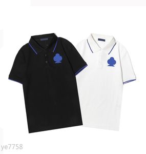 2021 Italië Mens Designer Polo Shirts Man High Street Embroidery Garter Slakes Little Bee Printing Brands topkwaliteit Cottom Clothi3499149