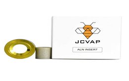 2021 JCVAP ALN Insert en kleurrijke titanium dekseldop voor rookaccessoires Focus V Carta Atomizer Vervanging Aluminium Nitride C7048346