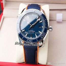 2021 JHF 600m MIYOTA 8215 A8800 Automatic Mens Watch 215 33 40 20 03 001 Steel Blue Ceramic Blue Blue Dow