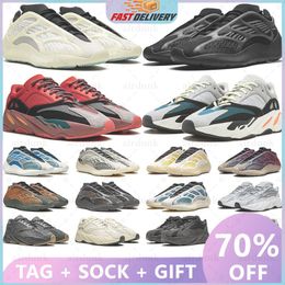 adidas  yeezy boost 700 v2 v3  kanye west  2021 yezzy yeezys shoes chaussures yecheil sun scarpe shoes 3m white black reflective mens women stock x sneakers wave runner 700