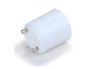 2021 Lampbasishouder Socket Adapter, GU24 Male tot E27 vrouwelijke converter voor LED -lampen