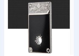 2021 Langsheng lichtere westelijke cowboy L2 opblaasbare zijpoelie Flip Top Pure Copper Steel Lighter A16048398